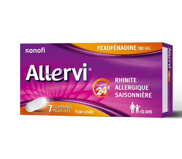 Allervi 120 mg - Packung mit 7 filmbeschichteten Tabletten - image 1