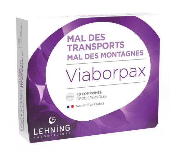 Viaborpax Reisekrankheit und Bergkrankheit Lehning - 40 orodispersible Tabletten - image 1