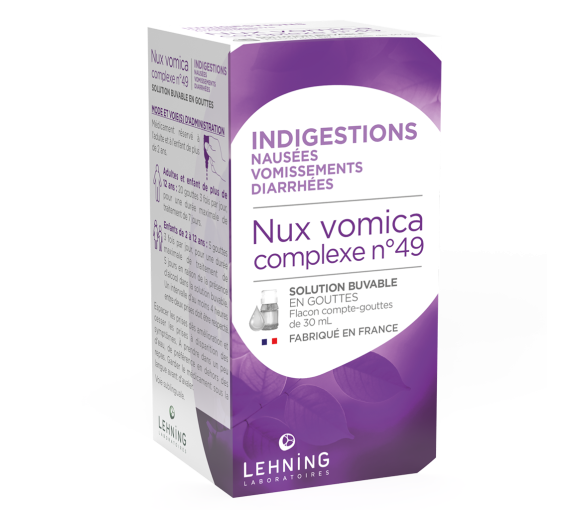 Nux Vomica komplex Nr. 49 Lehning - 30ml Tropfflasche - image 1