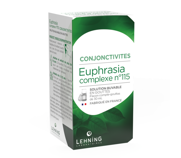 Euphrasia complex Nr. 115 Lehning - 30 ml Tropfflasche - image 1