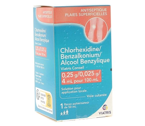 Chlorhexidin/Benzalkonium/Benzylalkohol Viatris - 100 ml Packung - image 1