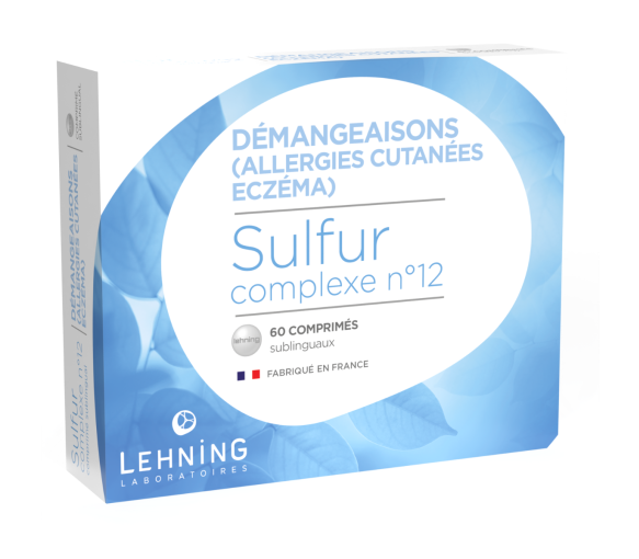 Schwefelkomplex Nr. 12 Juckreiz Lehning - Packung mit 60 Tabletten - image 1