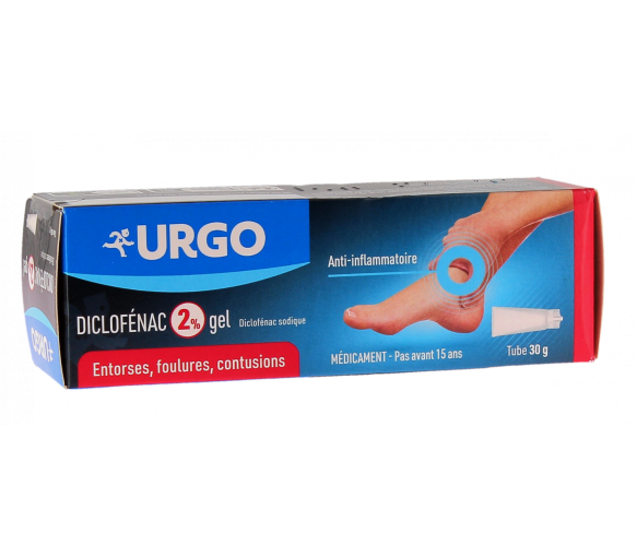Diclofenac 2% Gel Urgo - Tube mit 30g - image 1