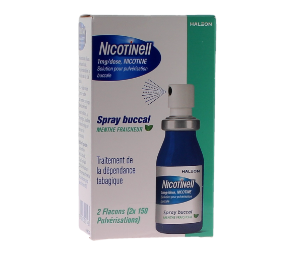 Nicotinell Nikotinspray 1mg/Dosis - Packung mit 2 Flaschen zu 13,2ml - image 1