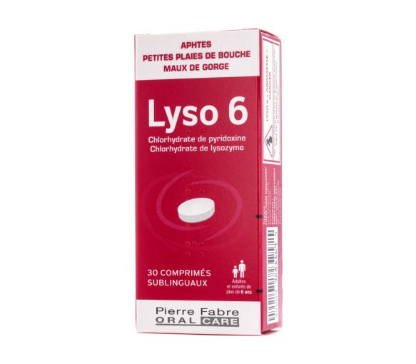 Lyso 6 Sublingualtabletten - Packung mit 30 Tabletten - image 1