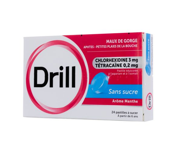 Drill ohne Zucker Lutschtabletten - Box mit 24 Tabletten - image 1