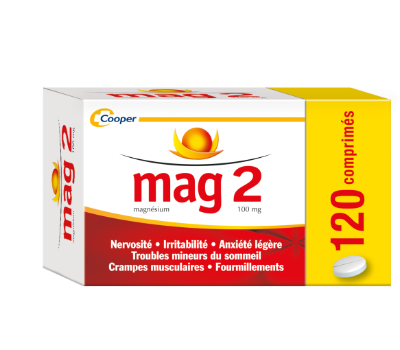 Mag 2 100mg Tabletten - Packung mit 120 Tabletten
