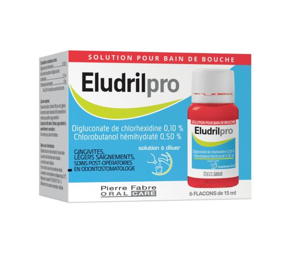 Eludril Pro Mundspüllösung - Flasche mit 15 ml - image 1