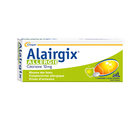 Alairgix Cetirizin 10mg - 7 Lutschtabletten