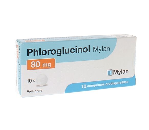 Phloroglucinol Mylan 80mg - Packung mit 10 orodispersiblen Tabletten