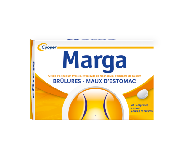 Marga Tabletten - Bauchschmerzen - Packung mit 48 Tabletten - image 1