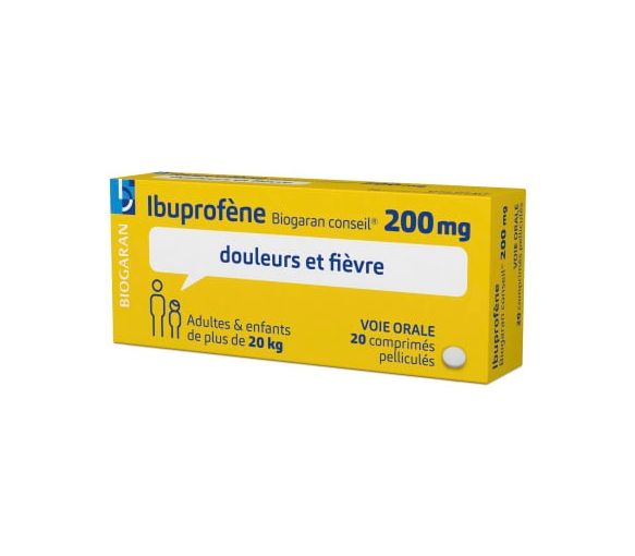Ibuprofen Biogaran Ratschlag 200mg - 20 Filmtabletten