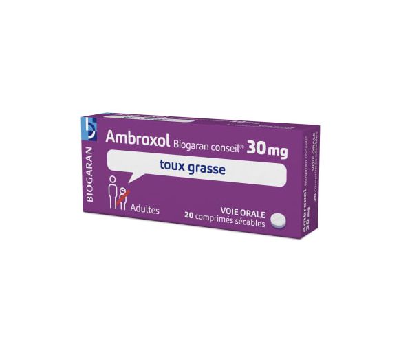 Ambroxol Biogaran Ratschlag 30mg - 20 teilbare Tabletten