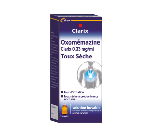 Oxomemazin Cooper 0,33 mg/ml Trockener Husten - Flasche mit 150 ml - image 1