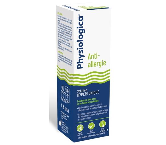 Physiologica Anti-Allergie hypertonische Lösung Gifrer - Spray von 20 ml