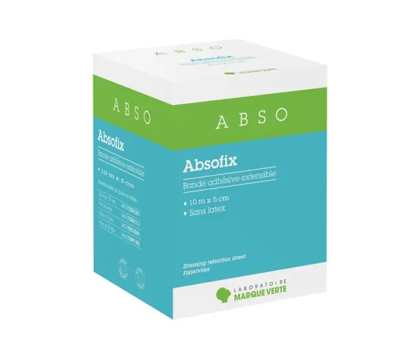 Absofix dehnbare Klebeband Abso - Box mit einem Band von 10m x 5cm