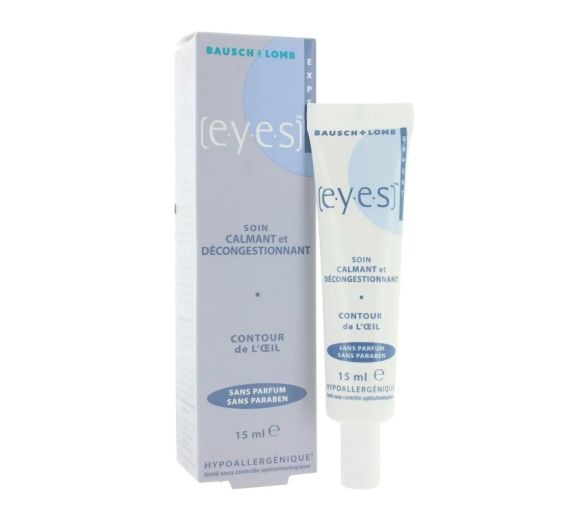 EYES Beruhigende und abschwellende Augenpflege Bausch Lomb - Tube mit 15 ml