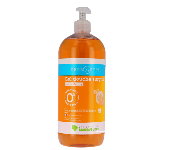 Überfettete Duschgel mit neutralem Duft Dermasens - Pumpflasche 1L - image 1