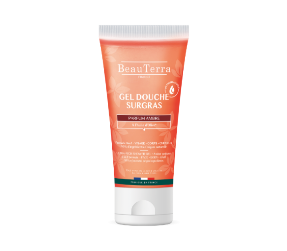 Duschgel Surgras Ambre BeauTerra - Tube mit 200 ml