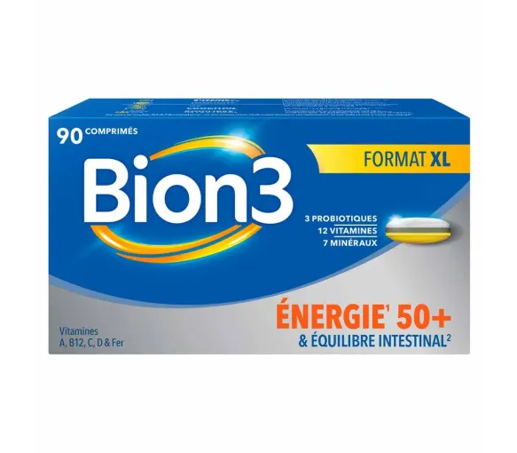 Bion 3 Energie 50+ - Packung mit 90 Tabletten - image 1