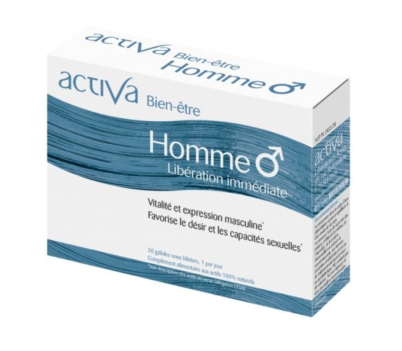 Activa Wohlbefinden Mann - Packung mit 30 Kapseln - image 1