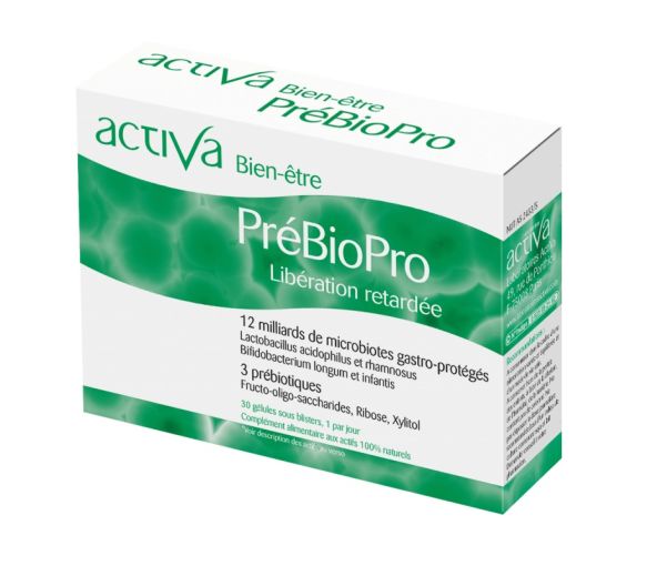 Wohlbefinden PréBioPro verzögerte Freisetzung Activa - Packung mit 30 Kapseln - image 1