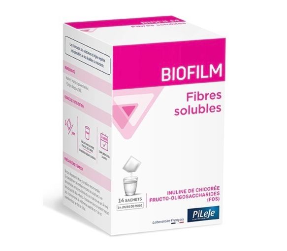Biofilm lösliche Fasern Pileje - Schachtel mit 14 Beuteln
