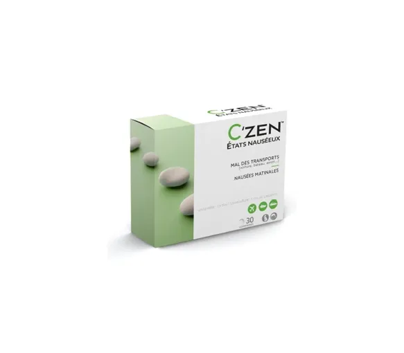C'Zen Übelkeitszustände Bausch lomb - Packung mit 30 Tabletten