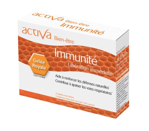 Activa Wohlbefinden Immunität - Packung mit 45 Kapseln - image 1