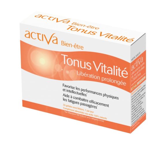 Activa Wohlbefinden Vitalität - Box mit 30 Kapseln - image 1