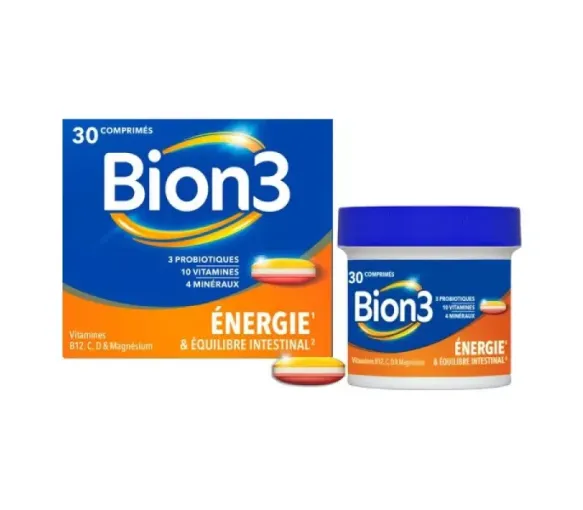 Bion3 Gleichgewicht und Darmgleichgewicht - Packung mit 30 Tabletten