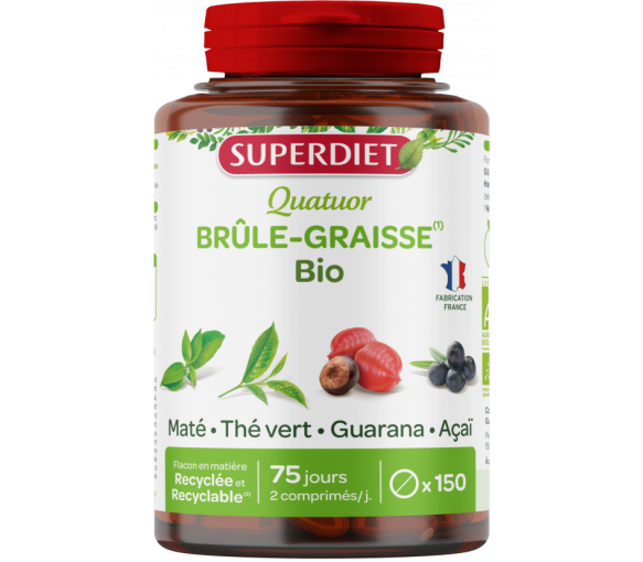 Quatuor Bio-Fettverbrenner Super Diet - 150 Tabletten Dose - image 1