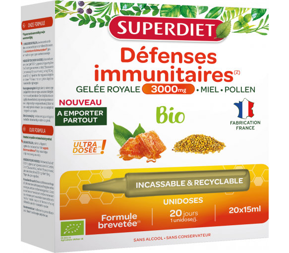 Bio-Immunabwehr Superdiet - Box mit 20 Einzeldosen à 15 ml - image 1