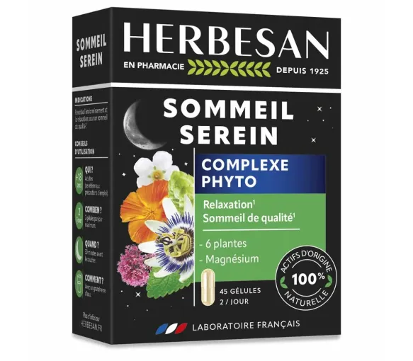 Ruhiger Schlaf Herbesan - Dose mit 45 Kapseln - image 1