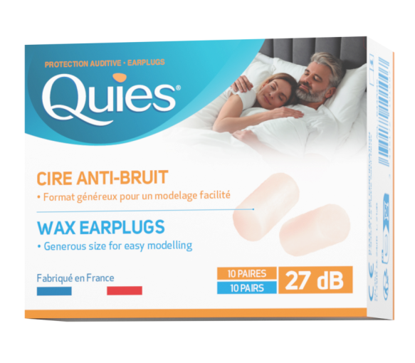 Geräuschdämmende Ohrstöpsel Quies - 10 Paare - image 1