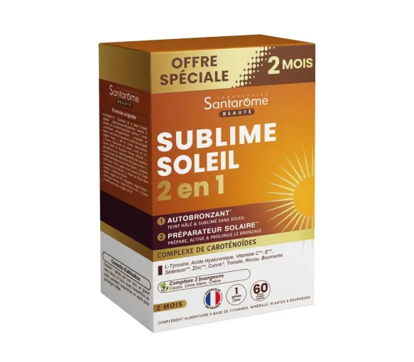Sublimer Sonne 2in1 Santarome - Packung mit 60 Kapseln - image 1