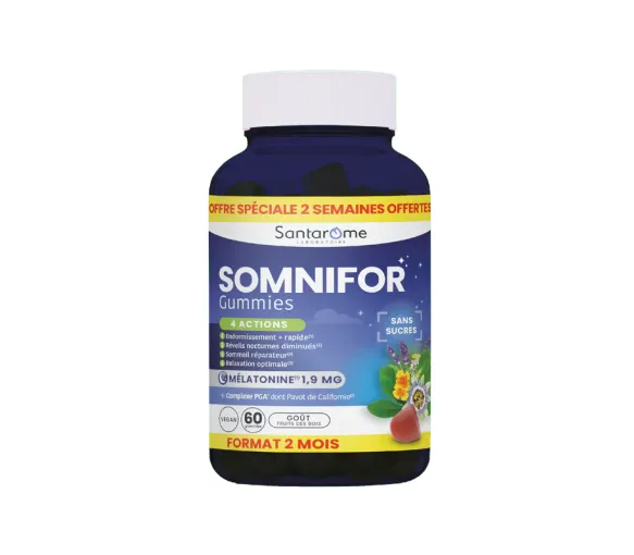 Somnifor-Gummis Santarome - 60 Gummis pro Dose - image 1