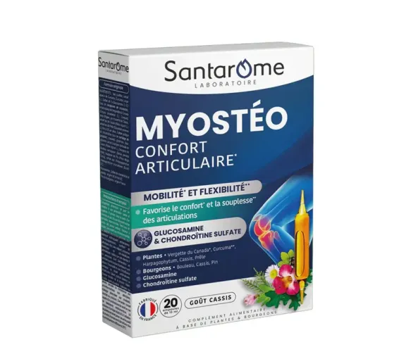 Myostéo Gelenkkomfort Santarome - Packung mit 2 Ampullen à 10 ml