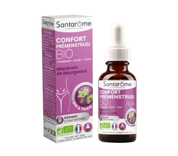 Prämenstrueller Komfort Mazerat aus Knospen Santarome - Flasche 30 ml - image 1