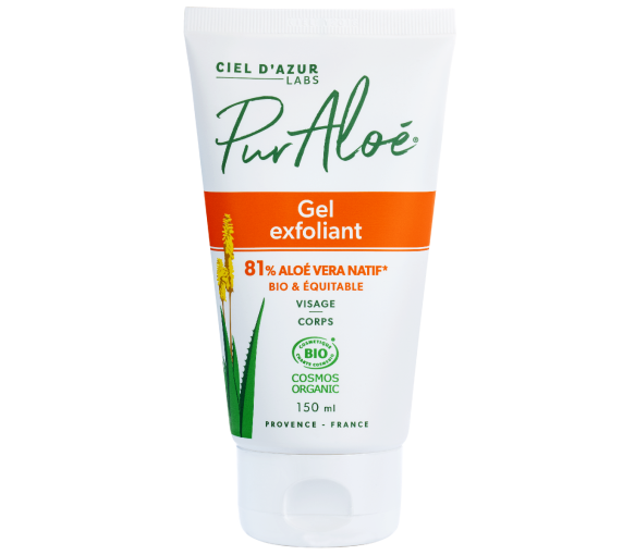 Aloe Vera Peelinggel 81% Bio Pur Aloé - Tube mit 150 ml - image 1