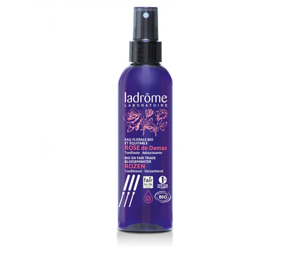 Bio-Damascena-Rosenblütenwasser Ladrôme - Spray 200ml