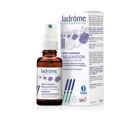 Bio-Raumspray Entspannung Ladrôme - Flasche mit 30 ml