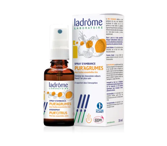 Raumspray Pur'Agrumes Ladrôme - Spray von 30 ml