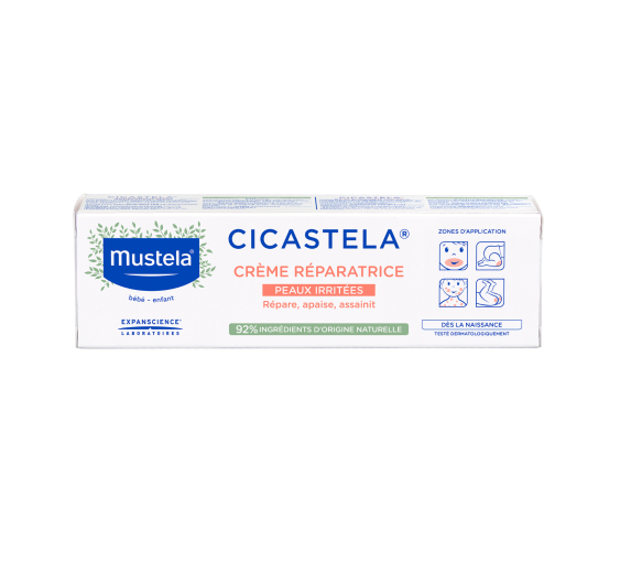 Cicastela reparierende Creme für gereizte Haut Mustela - Tube mit 40 ml - image 1