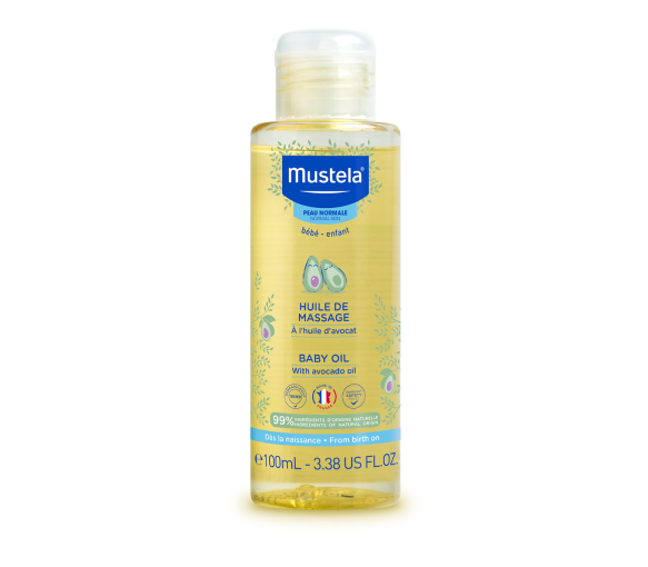 Massageöl für normale Haut Mustela - Flasche mit 100 ml - image 1