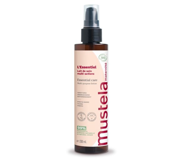 Das Wesentliche Bio-Multi-Action-Pflege-Milch Mustela Maternité - Pumpflasche mit 200 ml - image 1