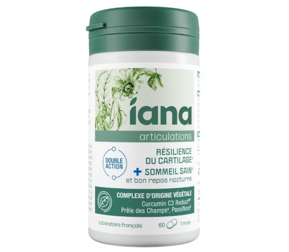 Gelenke, Resilienz des Knorpels und gesunder Schlaf Iana - Dose mit 60 Kapseln - image 1