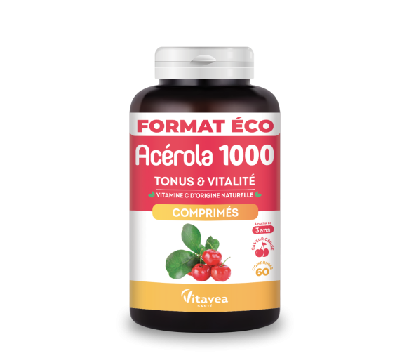 Acerola 1000 Nutrisanté - 60 Kautabletten - image 1