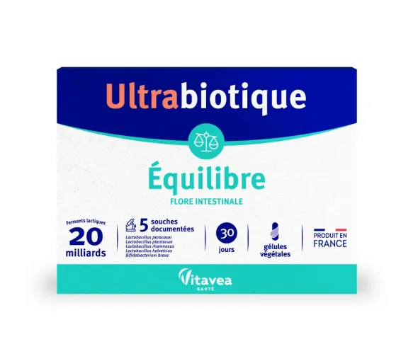 Ultrabiotique Gleichgewicht Nutrisanté - Packung mit 30 Kapseln - image 1