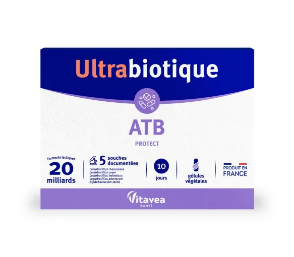 Ultrabiotikum ATB protect Vitavea - Packung mit 10 Kapseln - image 1